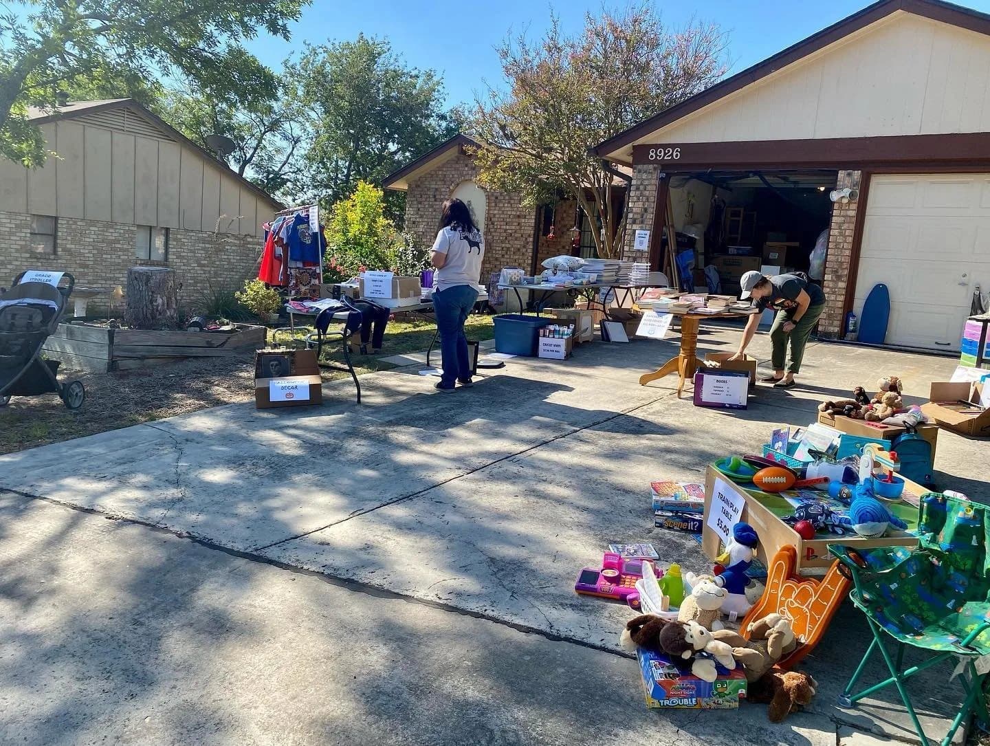 Children's Clothing on Rack