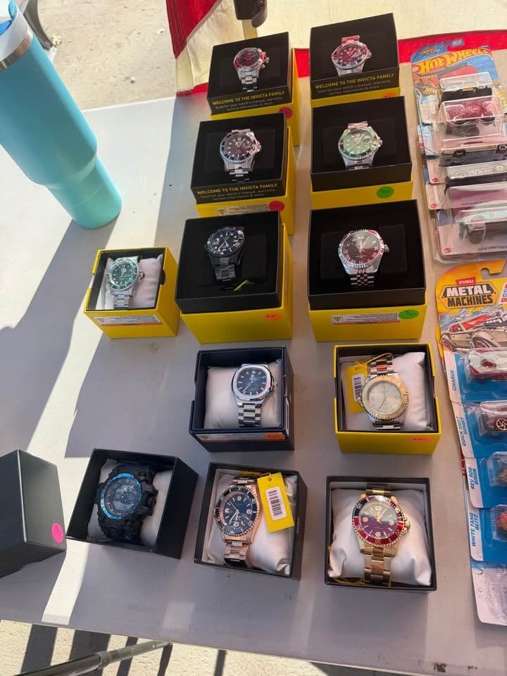 Invicta Watches in Original Boxes - Lot of 8+